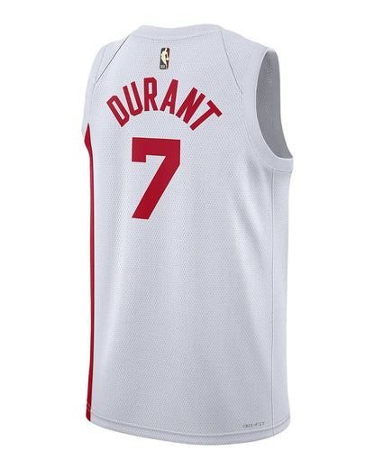 Nike NBA Brooklyn Nets Hardwood Classics Swingman Jersey 'Kevin Durant #7' White (DO9444-101)