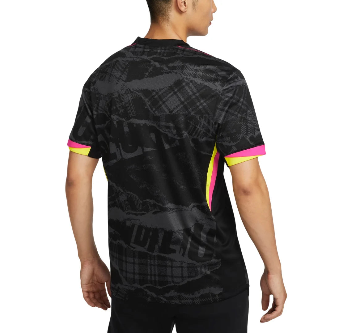 Nike Chelsea FC 2024/25 Stadium Third Replica Jersey Black/Pink (FQ2029-061)