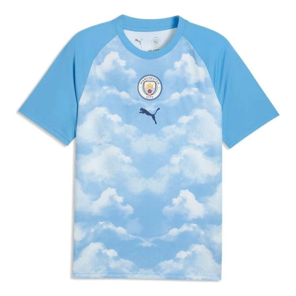 PUMA Manchester City Warmup Jersey 'Icy Blue / Regal Blue' (786251-15)