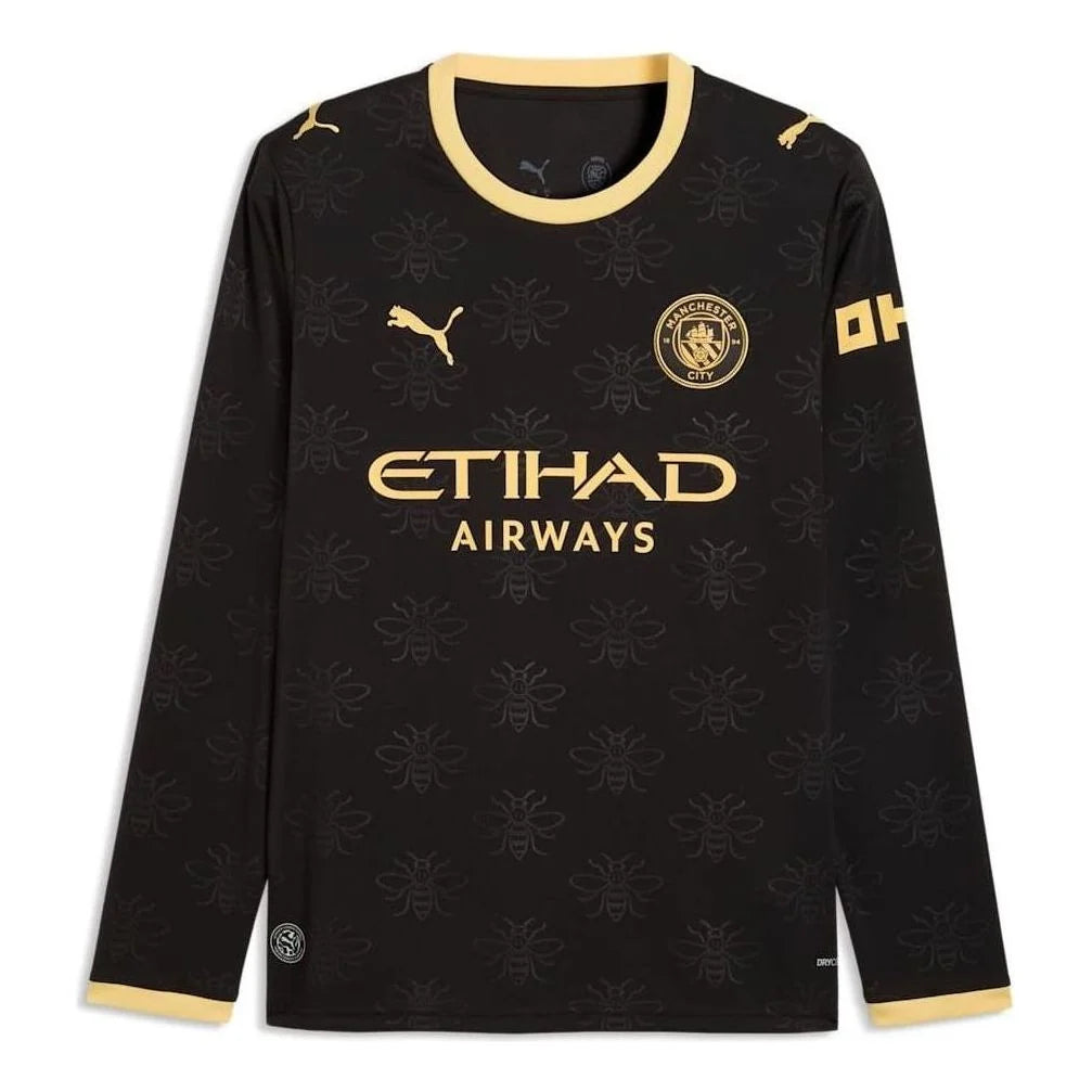 PUMA Manchester City Away Jersey 'PUMA Black / Flaxen' (784340-03)