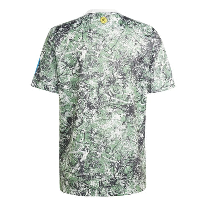 adidas Manchester United Stone Roses Originals Icon Jersey Green (IM8270) - Asia Sizing