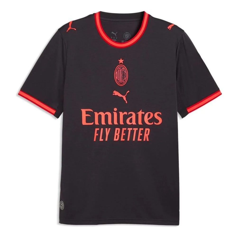 PUMA AC Milan 26/27 Third Jersey 'Flat Dark Gray / Glowing Red' (784138-03)