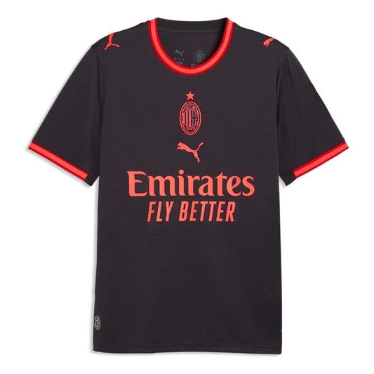 PUMA AC Milan 26/27 Third Jersey 'Flat Dark Gray / Glowing Red' (784138-03)