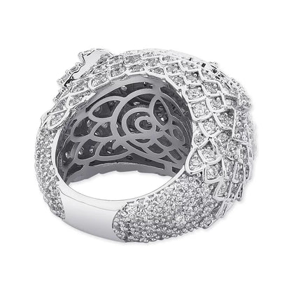 Iced Out Owl Ring