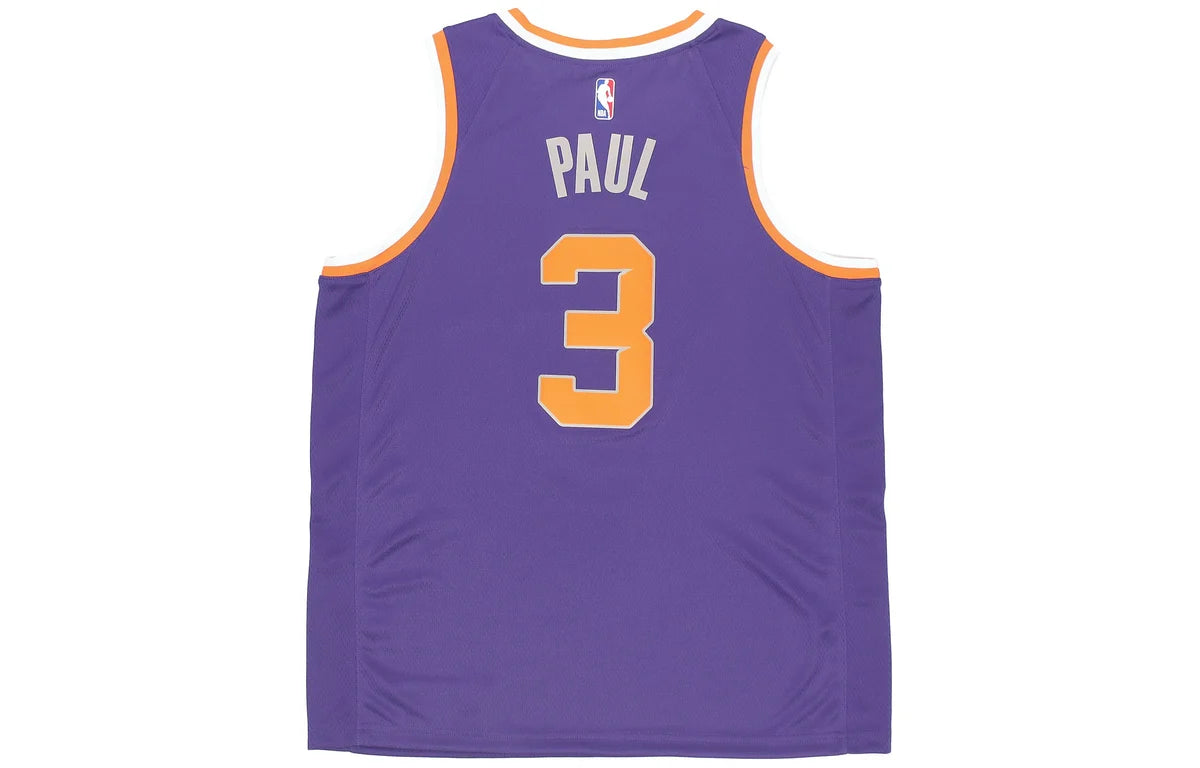 Nike NBA Phoenix Suns Icon Edition Swingman Jersey 'Chris Paul #3' Purple (CW3679-572)