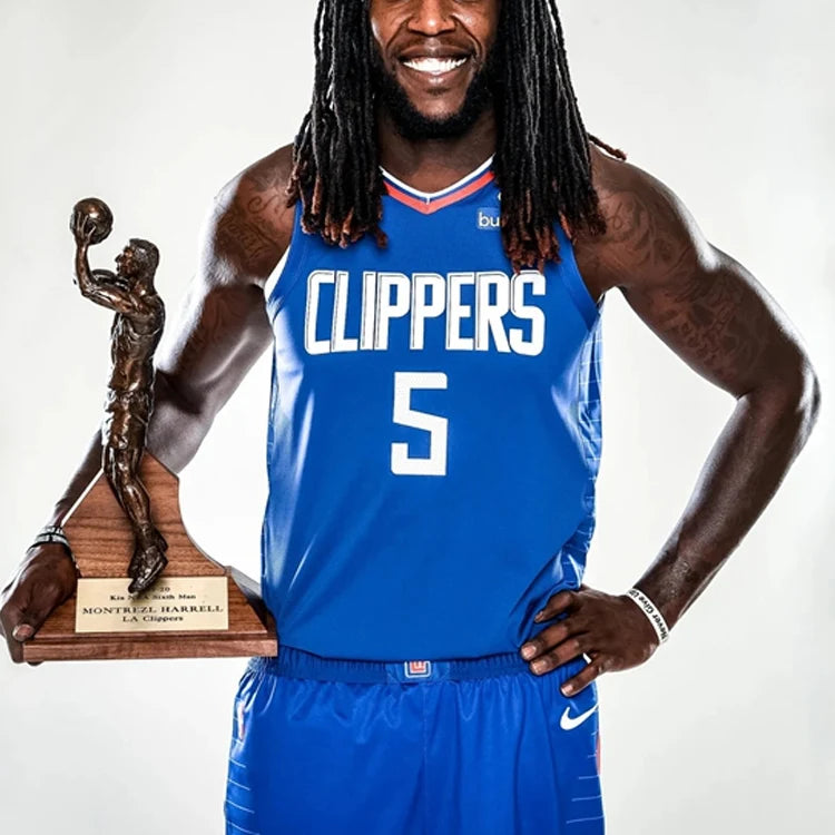 Nike NBA Los Angeles Clippers Icon Edition Swingman Jersey 'Montrezl Harrell #5' Royal Blue (864481-410)