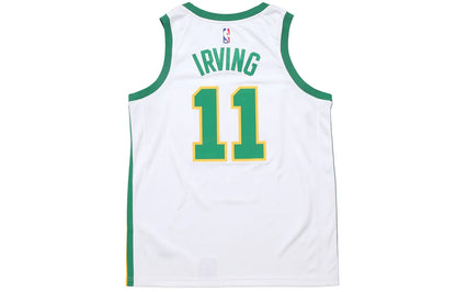 Nike NBA Boston Celtics Earned Edition Swingman Jersey 'Kyrie Irving #11' White 2018 (AJ4596-101)
