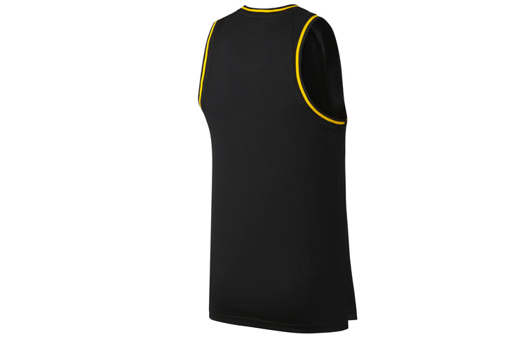 Nike NBA Lakers Dri-FIT Practice Tank 'Black' 2019 (BQ9344-010)