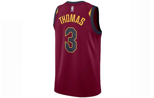 Nike NBA Cavaliers Icon Edition Jersey 'Isaiah Thomas #3' Wine 2017 (864467-686)