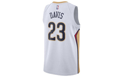Nike NBA New Orleans Pelicans Association Edition Swingman Jersey 'Anthony Davis #23' White 2017 (864433-100)