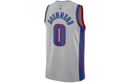 Nike NBA Detroit Pistons Statement Edition Swingman Jersey 'Andre Drummond #0' Gray (877204-007)