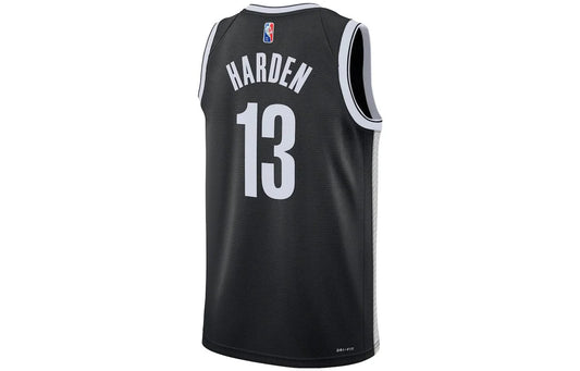Nike NBA Brooklyn Nets Icon Edition Swingman Jersey 'James Harden #13' Black (DB3563-010)