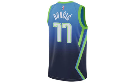 Nike NBA Mavericks City Edition Swingman Jersey 'Luka Dončić #77' Blue Gradient 2019 (AV4632-465)