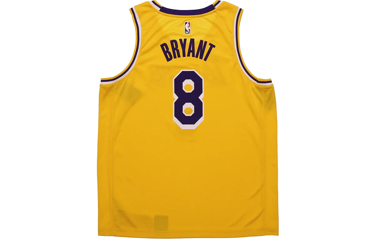 Nike NBA Lakers Icon Edition Swingman Jersey 'Kobe Bryant #8' Gold 2017 (AV1229-728)