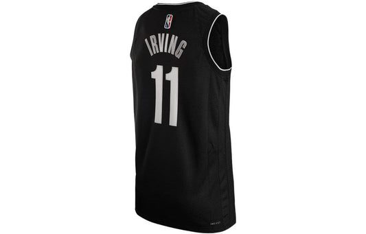 Nike NBA Brooklyn Nets Earned Edition Jersey 'Kyrie Irving #11' Black 2021 (DH8067-010)