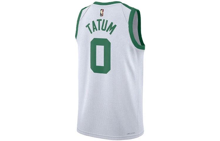 Nike NBA Boston Celtics Classic Edition Swingman Jersey 'Jayson Tatum #0' White (DB4117-100)