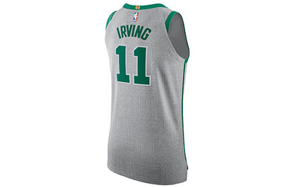 Nike NBA Celtics City Edition Authentic Jersey 'Kyrie Irving #11' Grey 2017 (AH6045-009)