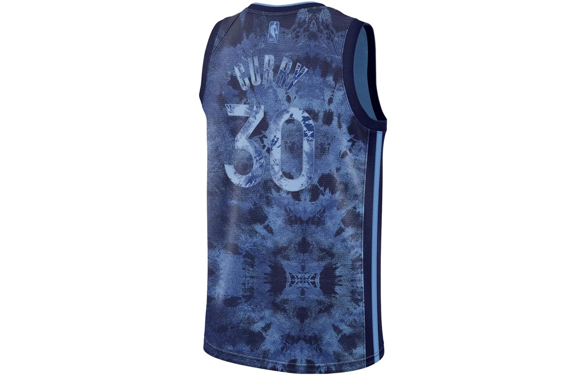 Nike NBA Golden State Warriors Select Series Swingman Jersey 'Stephen Curry #30' Navy 2022 (FD4085-462)