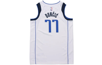 Nike NBA Dallas Mavericks Association Edition Swingman Jersey 'Luka Dončić #77' White (CW3588-109)