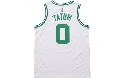 Nike NBA Boston Celtics Association Edition Swingman Jersey 'Jayson Tatum #0' White 2020 (CW3585-107)