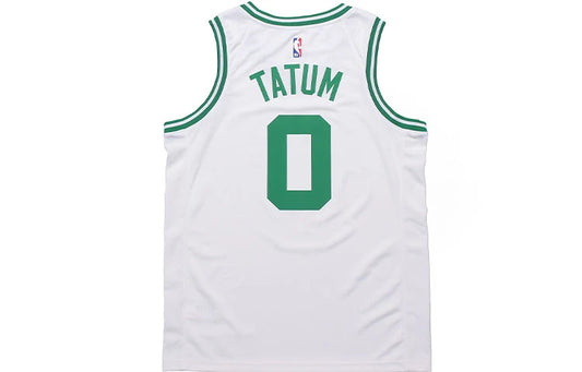 Nike NBA Boston Celtics Association Edition Swingman Jersey 'Jayson Tatum #0' White 2020 (CW3585-107)