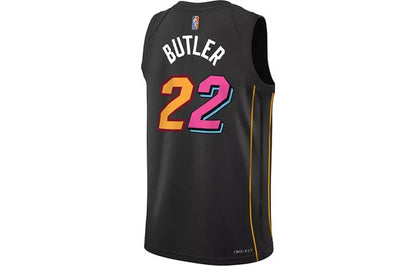 Nike NBA Miami Heat 2021–22 City Edition Swingman Jersey 'Jimmy Butler #22' Black (DB4034-010)