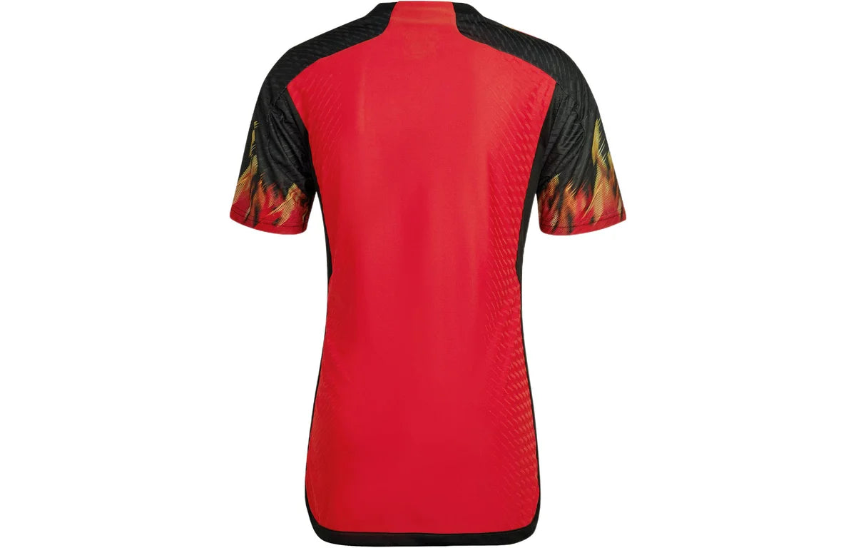 adidas Belgium 2022/23 World Cup Home Authentic Jersey (HD9413) - Asia Sizing