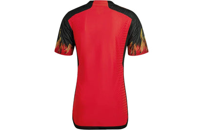 adidas Belgium 2022/23 World Cup Home Authentic Jersey (HD9413) - Asia Sizing