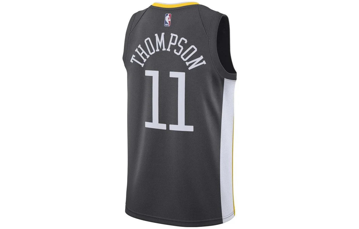 Nike NBA Warriors Statement Swingman Jersey 'Klay Thompson #11' Grey The Town (877205-062)