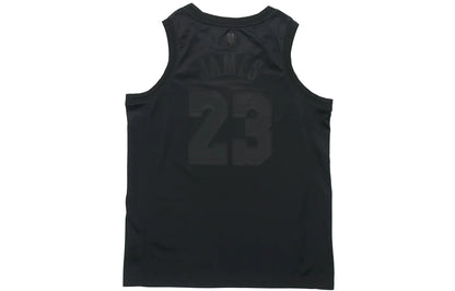 Nike NBA Lakers NikeConnect MVP Jersey 'LeBron James #23' Black (CI2030-010)