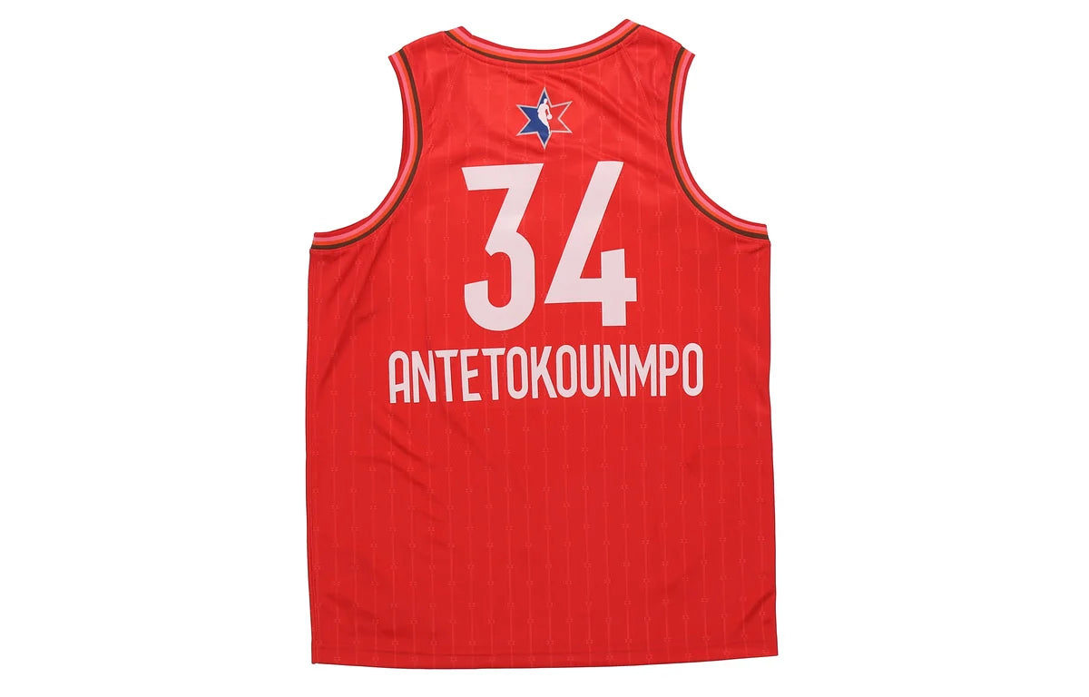 Jordan Brand NBA All-Star Edition Swingman Jersey 'Giannis Antetokounmpo #34' Red 2020 (CJ1063-662)