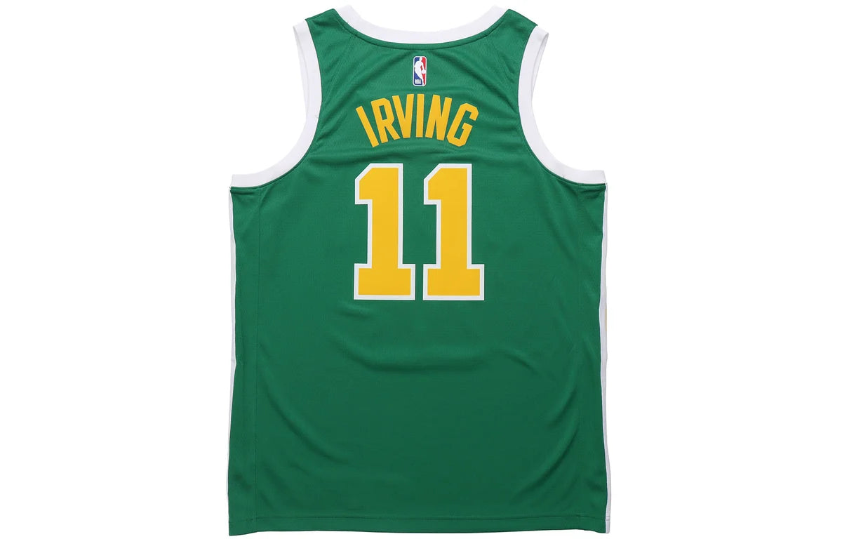 Nike NBA Celtics Earned Edition Jersey 'Kyrie Irving #11' Green 2018 (BQ1153-312)