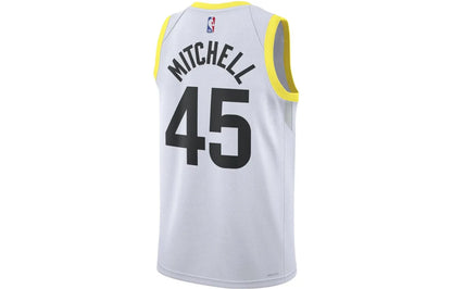 Nike NBA Utah Jazz Association Edition Swingman Jersey 'Donovan Mitchell #45' White (DN2097-100)