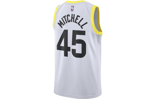 Nike NBA Utah Jazz Association Edition Swingman Jersey 'Donovan Mitchell #45' White (DN2097-100)