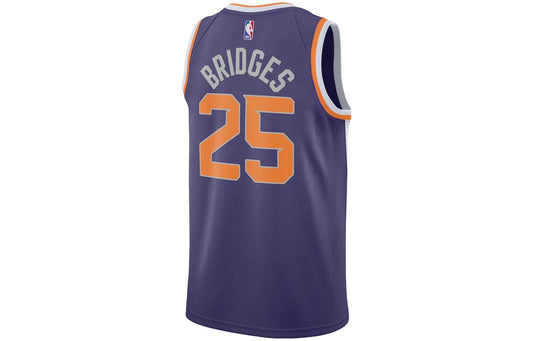 Nike NBA Phoenix Suns Icon Edition Jersey 'Mikal Bridges #25' Purple 2020 (CW3679-577)
