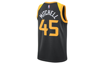 Nike NBA Jazz City Edition Swingman Jersey 'Donovan Mitchell #45' Black 2020 (CN1800-011)