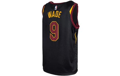 Nike NBA Cavaliers Statement Edition Swingman Jersey 'Dwyane Wade #9' Black 2017 (877201-017)