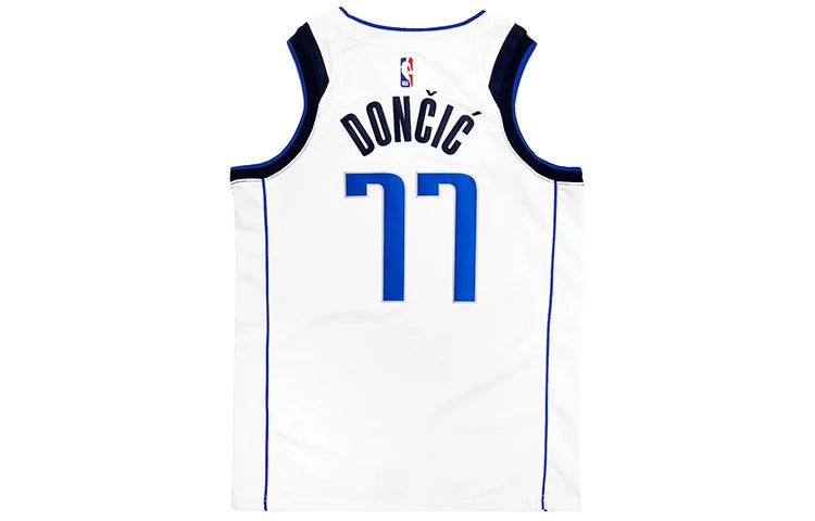 Nike NBA Dallas Mavericks Association Edition Swingman Jersey 'Luka Dončić #77' White 2019 (864411-102)