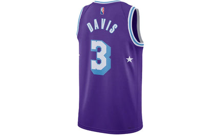 Nike NBA Los Angeles Lakers City Edition Swingman Jersey 'Anthony Davis #3' Court Purple 2021 (DB4032-505)