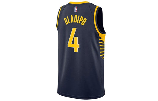 Nike NBA Indiana Pacers Icon Edition Swingman Jersey 'Victor Oladipo #4' Midnight Navy 2019 (864479-425)