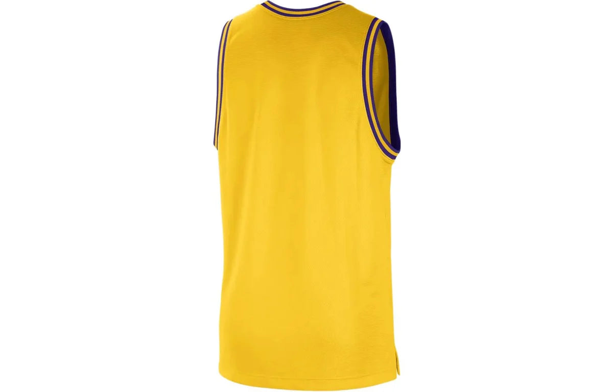 Nike NBA Los Angeles Lakers Training Jersey Yellow (DR2273-728)