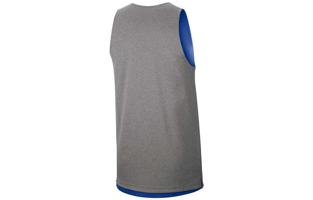 Nike NBA Warriors Standard Issue Reversible Jersey Grey Blue (CN0711-495)
