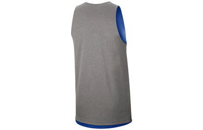 Nike NBA Warriors Standard Issue Reversible Jersey Grey Blue (CN0711-495)