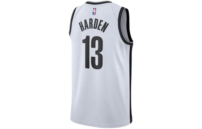 Nike NBA Nets Association Swingman Jersey 'James Harden #13' White (CW3584-100)