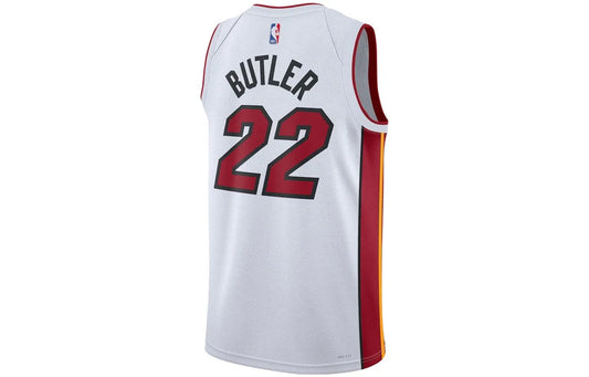 Nike NBA Heat Association Edition Jersey 'Jimmy Butler #22' White 2022 (DN2083-100)