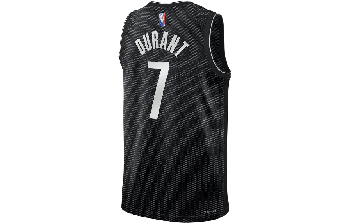 Nike NBA Brooklyn Nets Earned Edition Jersey 'Kevin Durant #7' Black 2020 (DH8057-010)