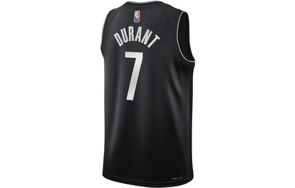 Nike NBA Brooklyn Nets Earned Edition Jersey 'Kevin Durant #7' Black 2020 (DH8057-010)