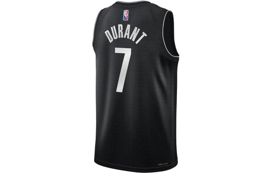 Nike NBA Brooklyn Nets Earned Edition Jersey 'Kevin Durant #7' Black 2020 (DH8057-010)