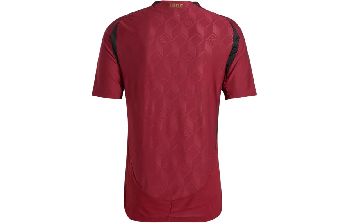adidas Belgium 2024 Home Authentic Jersey Burgundy (IM8440) - Asia Sizing
