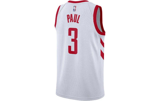 Nike NBA Rockets Association Edition Jersey 'Chris Paul #3' White 2017 (864419-101)